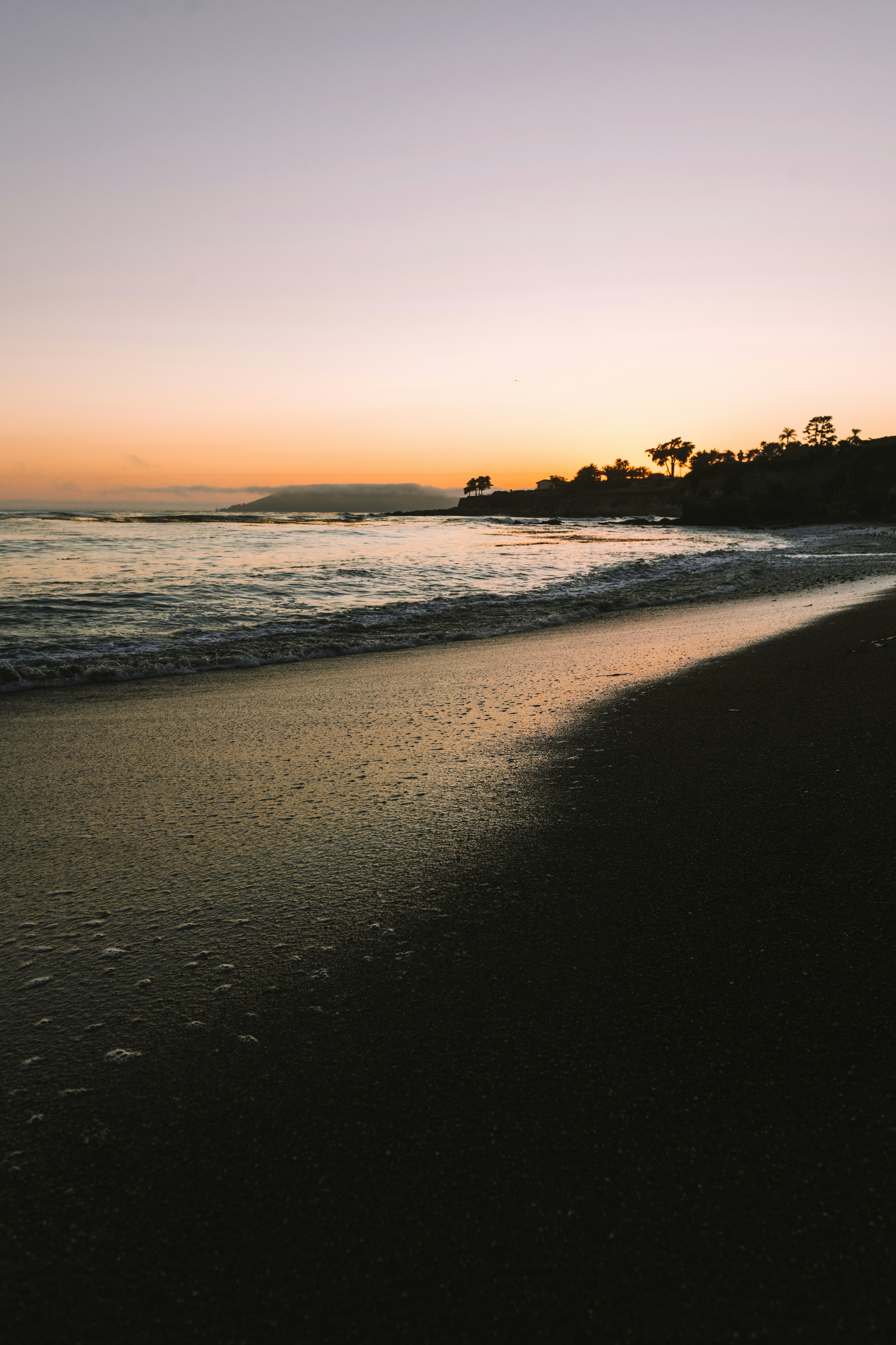Sunset At The Beach HD mobile wallpaper