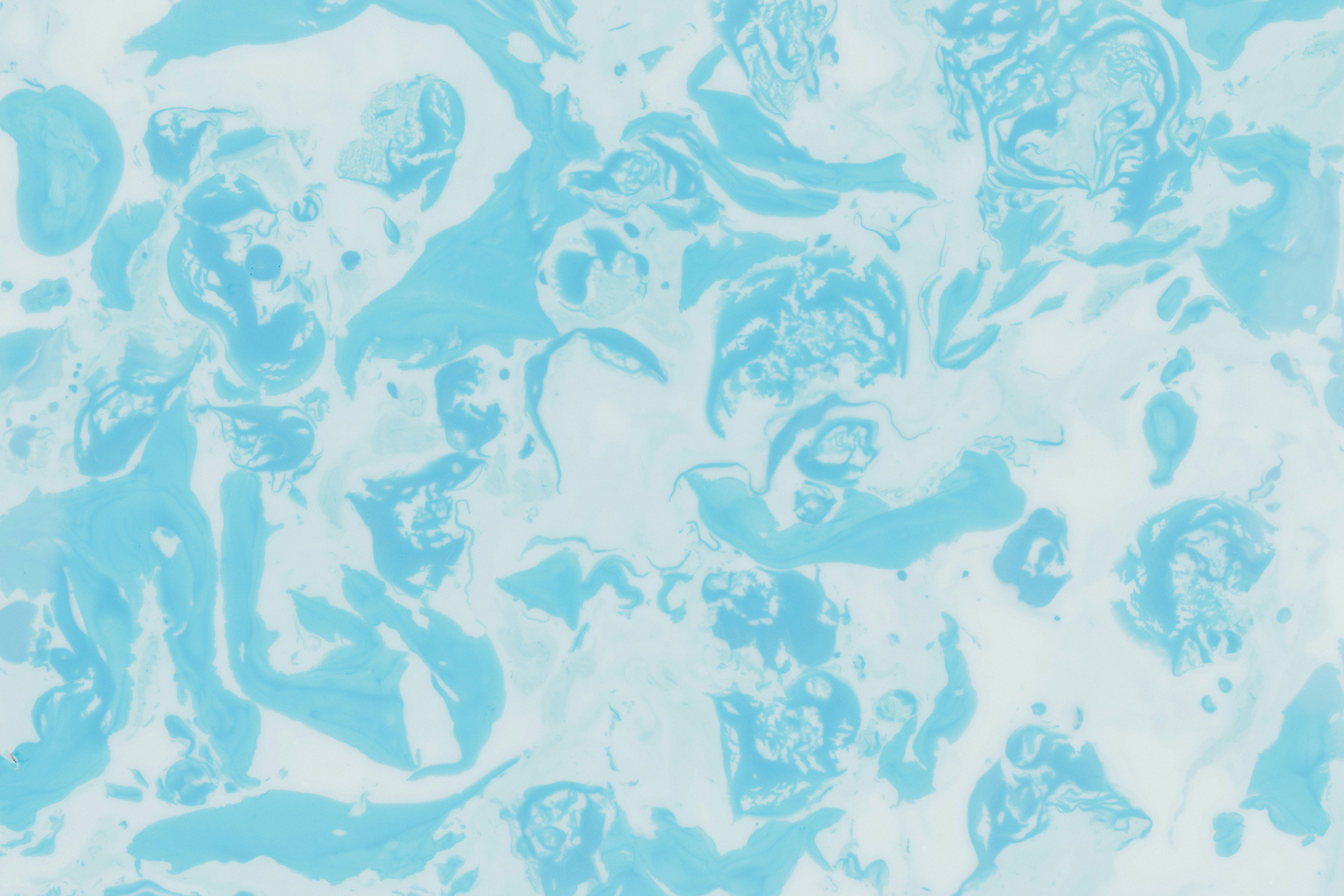 Abstract Pattern Of Light Blue And White Swirls. HD mobile wallpaper
