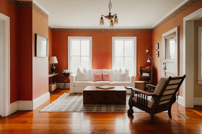 Red Living Room (IG: @clay.banks) wallpaper preview
