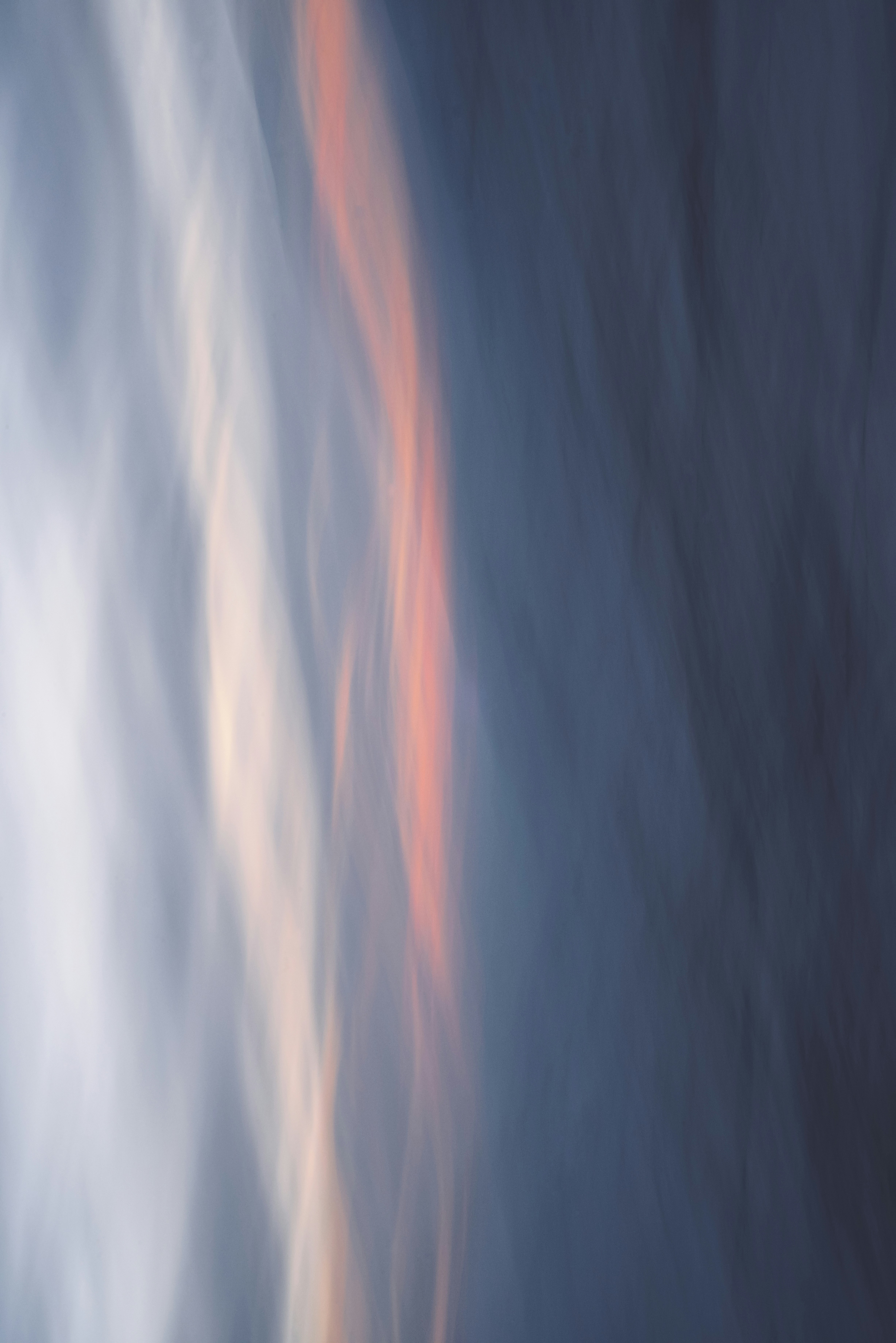 Abstract Vertical Streaks Of Blue, White, And Orange. HD mobile wallpaper