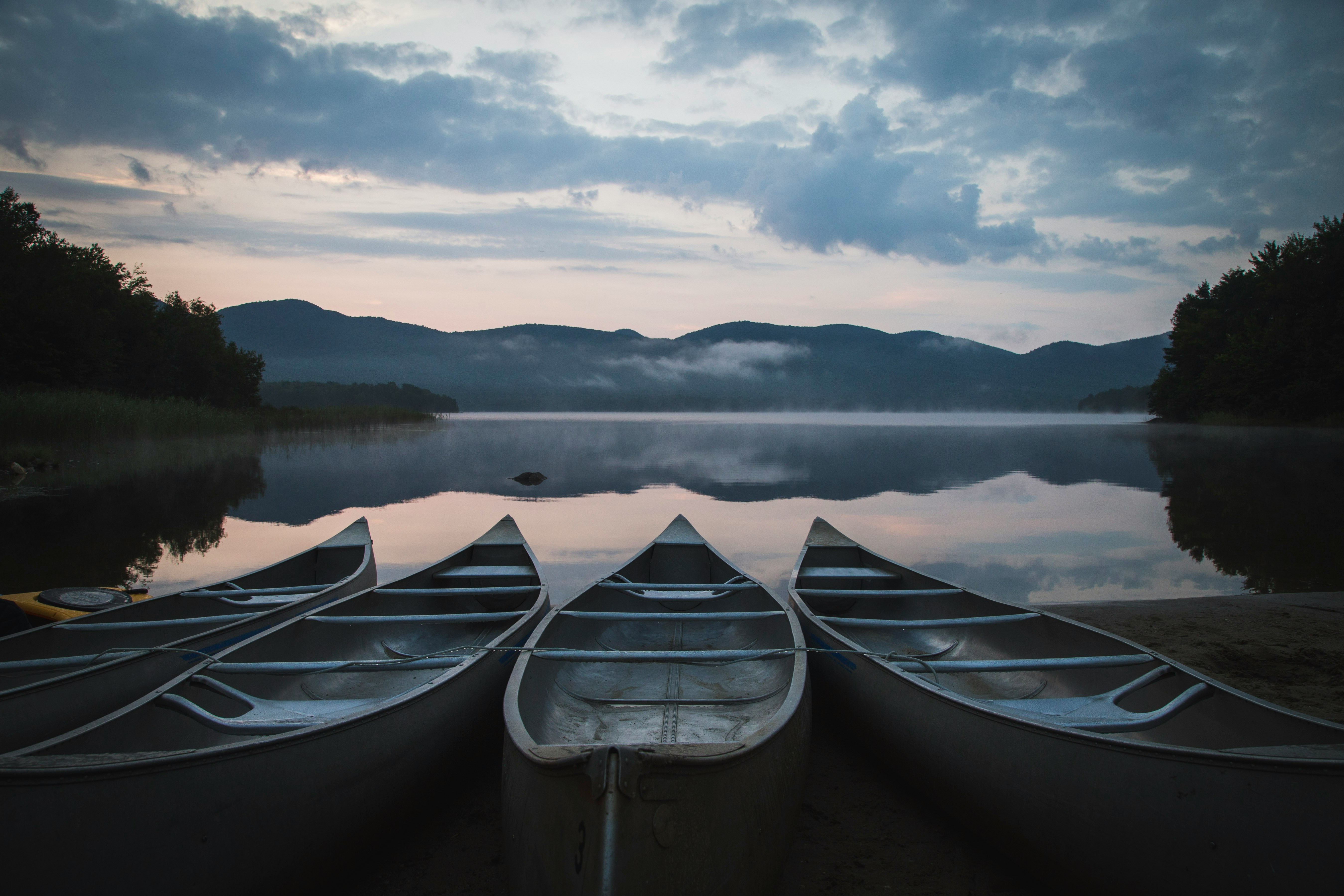 Sunrise In Vermont By The Lake HD mobile wallpaper