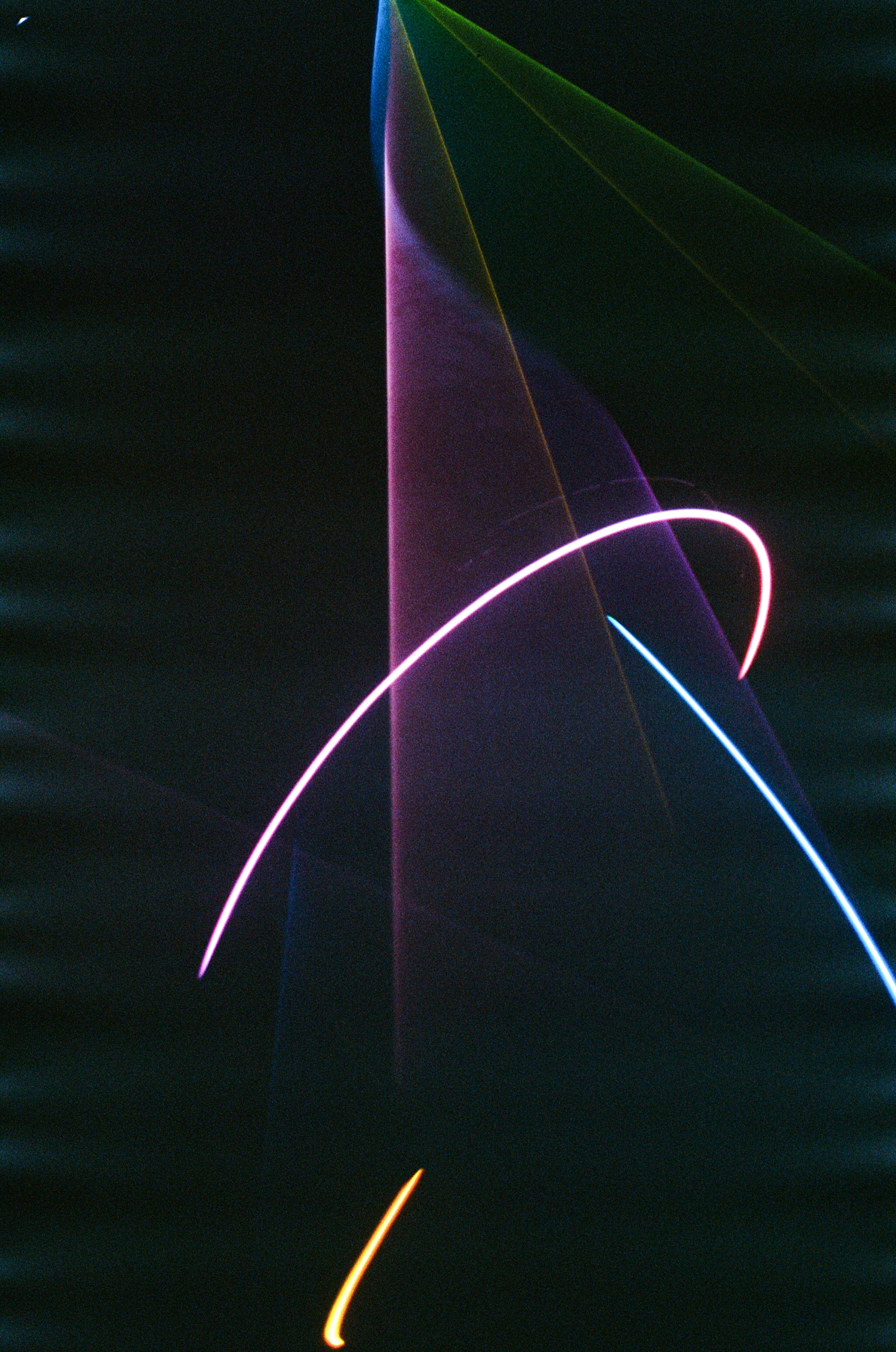 Laser Lights During A Pink Floyd Show HD mobile wallpaper