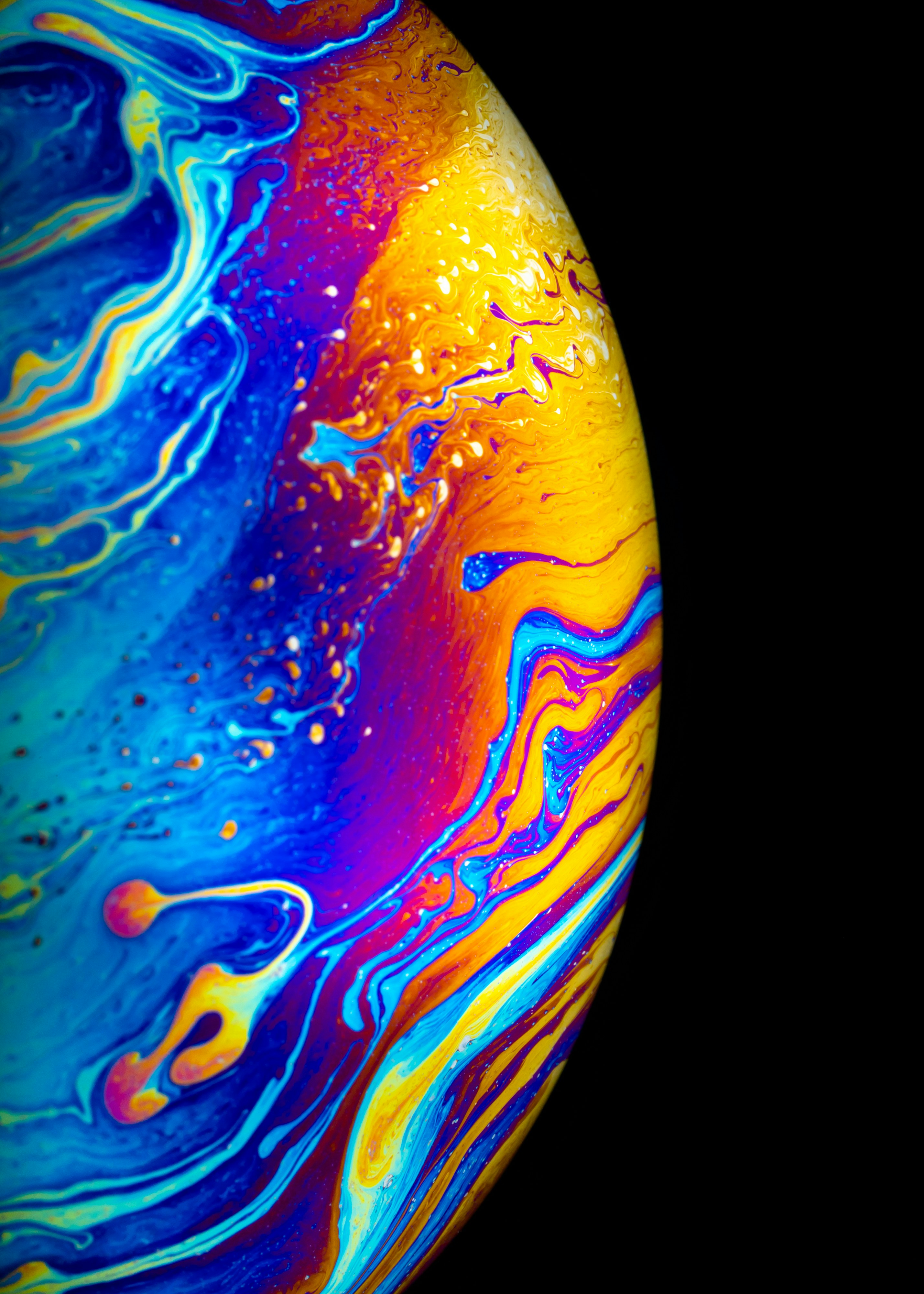 The Full Bloom Of A Soap Bubble HD mobile wallpaper