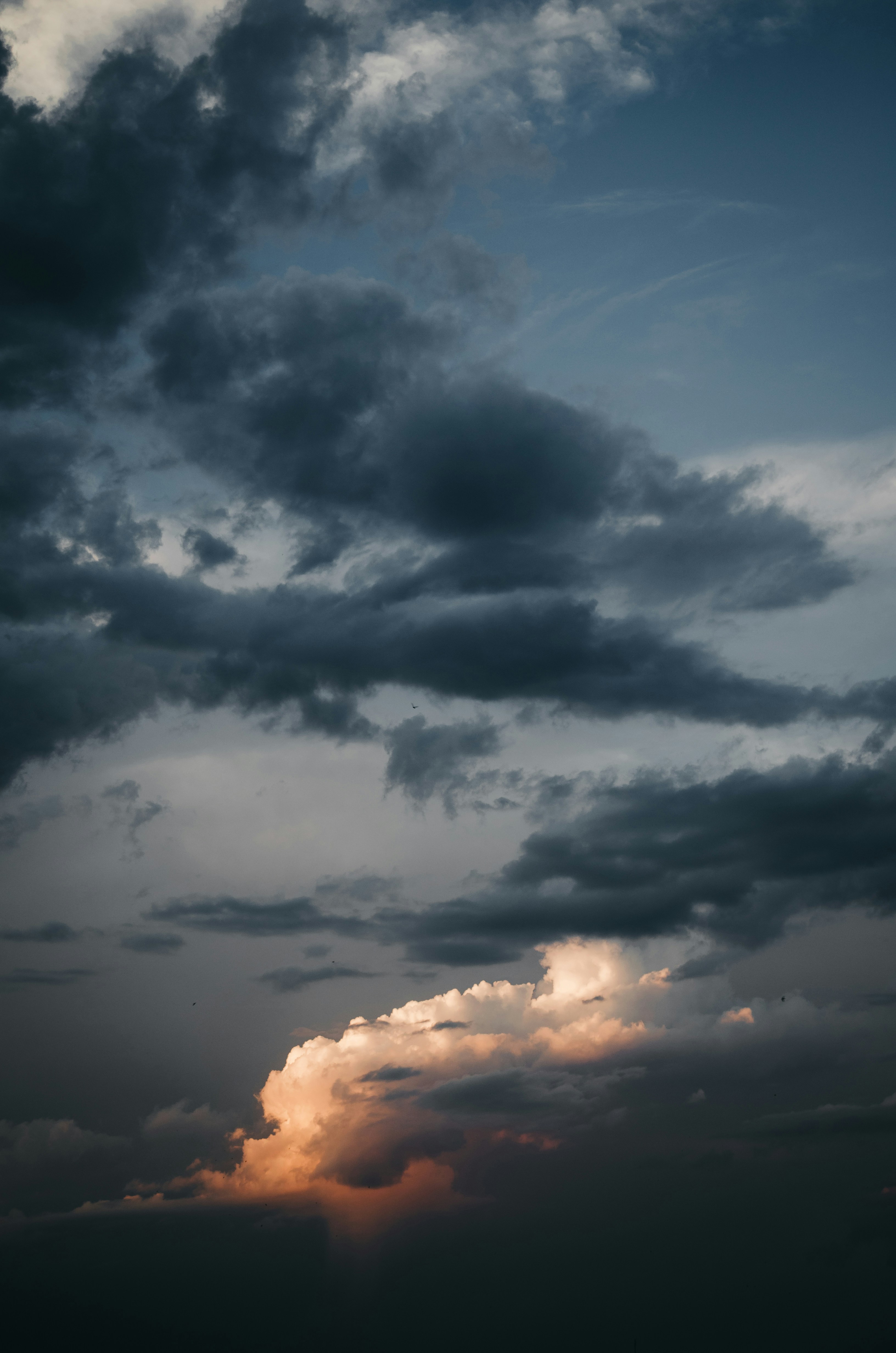 White Clouds And Blue Sky During Daytime HD mobile wallpaper