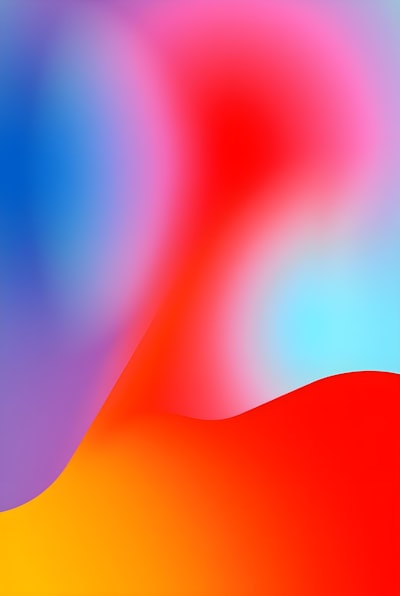 A Blurry Image Of A Multicolored Background wallpaper preview