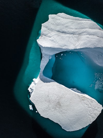Arctic Iceberg From Above wallpaper preview