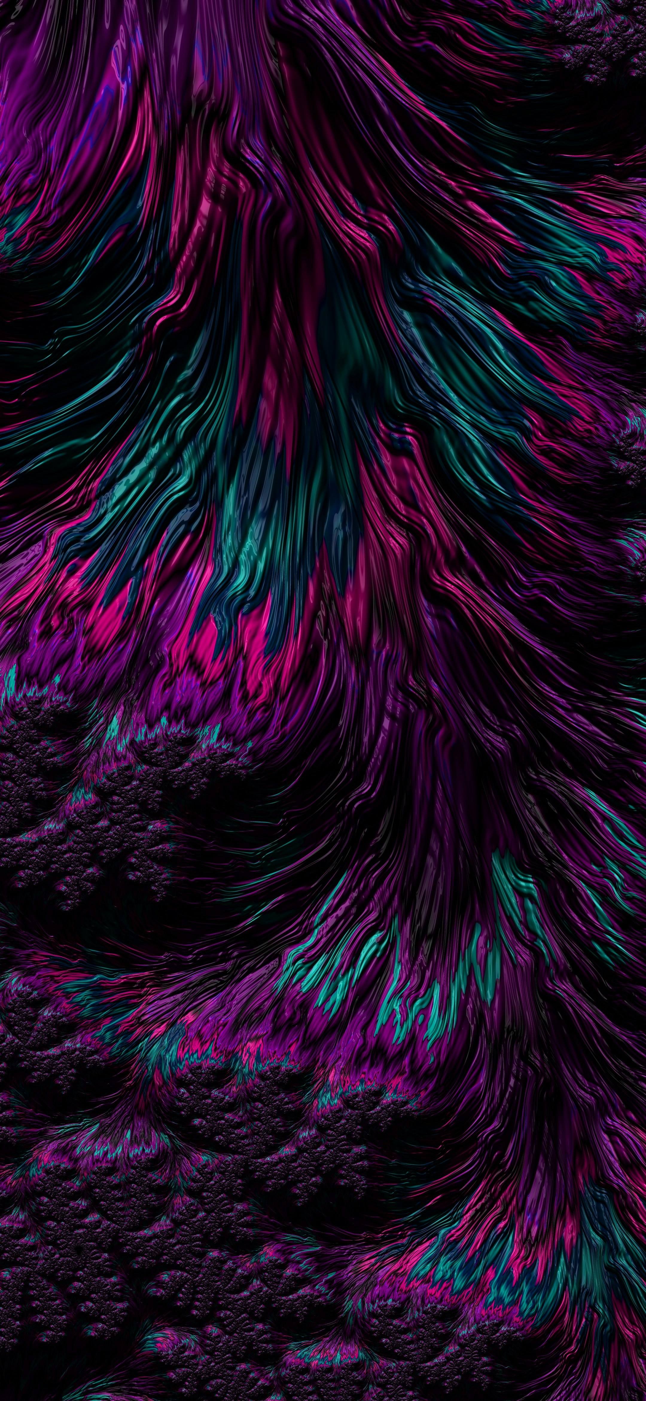 A Purple And Green Abstract Background With Lots Of Lines HD mobile wallpaper