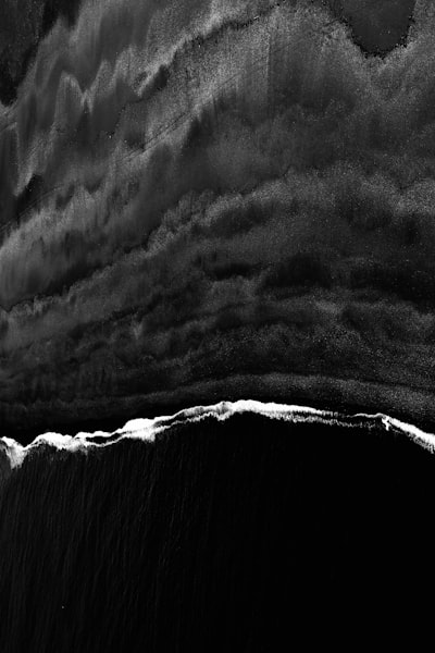 Shot In Iceland Of The Black Sand Beaches. I Fall In Love With The Patterns Of Nature In Iceland. wallpaper preview