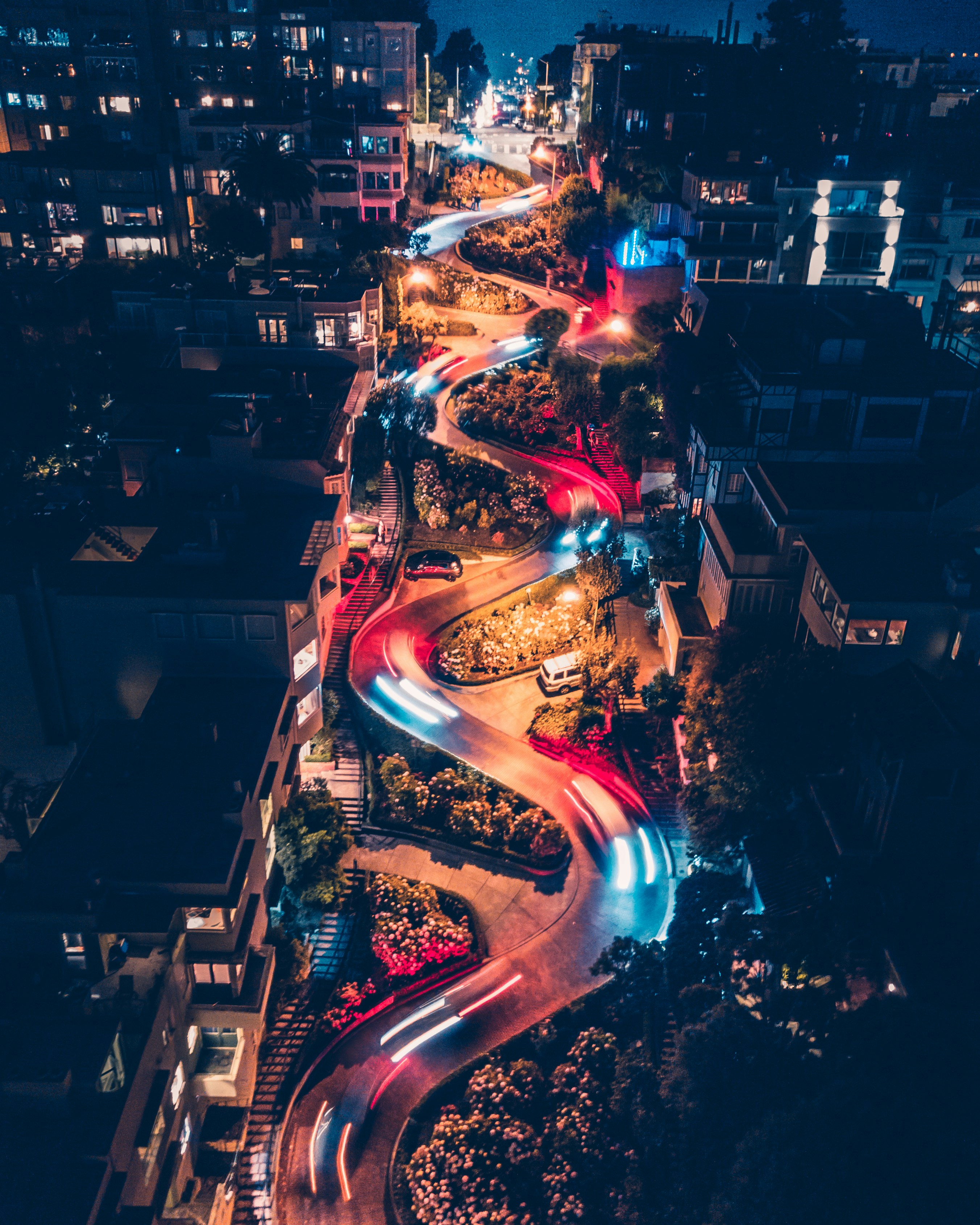 Timelapse Photography Of Car HD mobile wallpaper